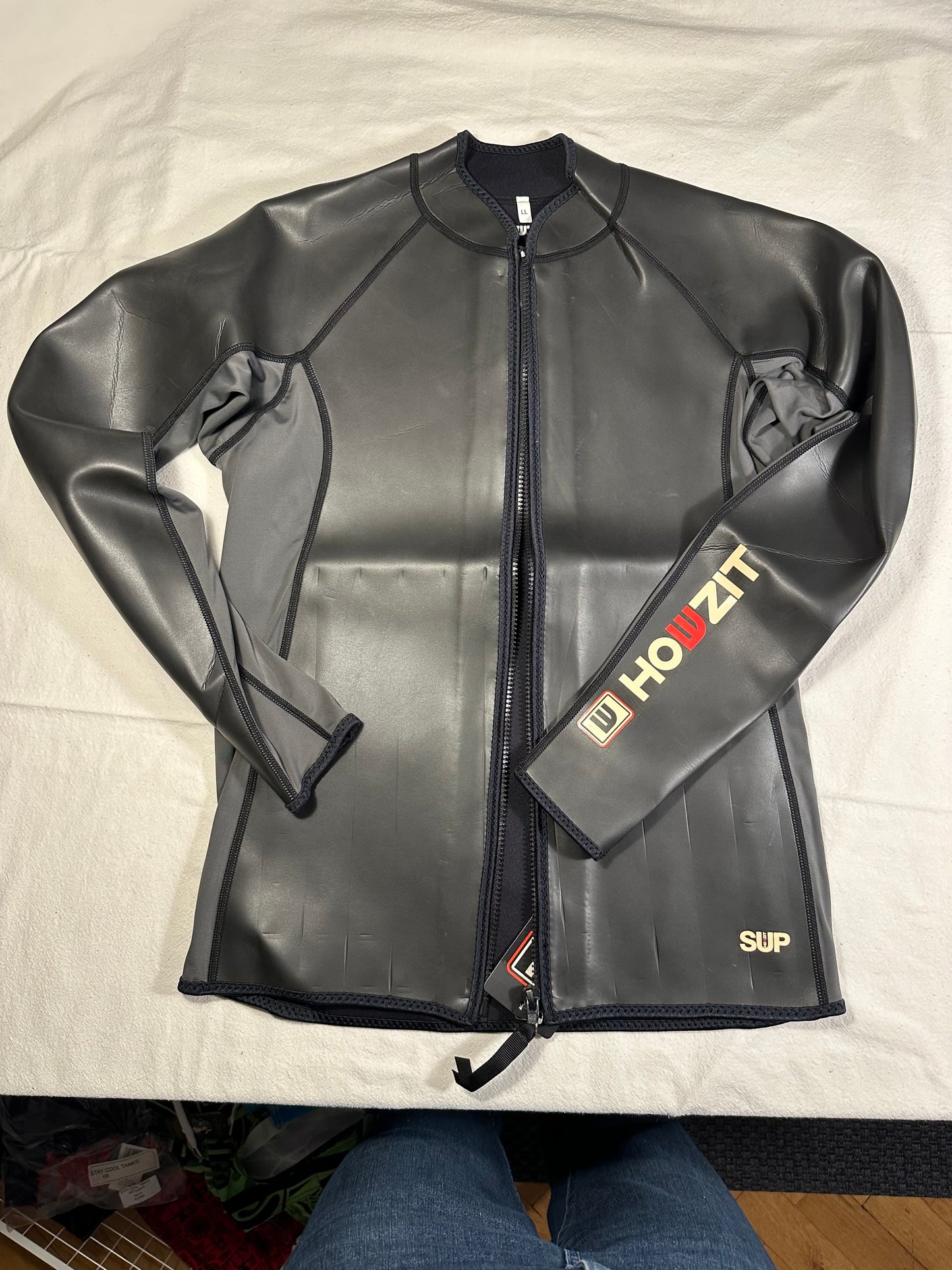 Jacka i neoprene & lycra för SUP-paddling mm