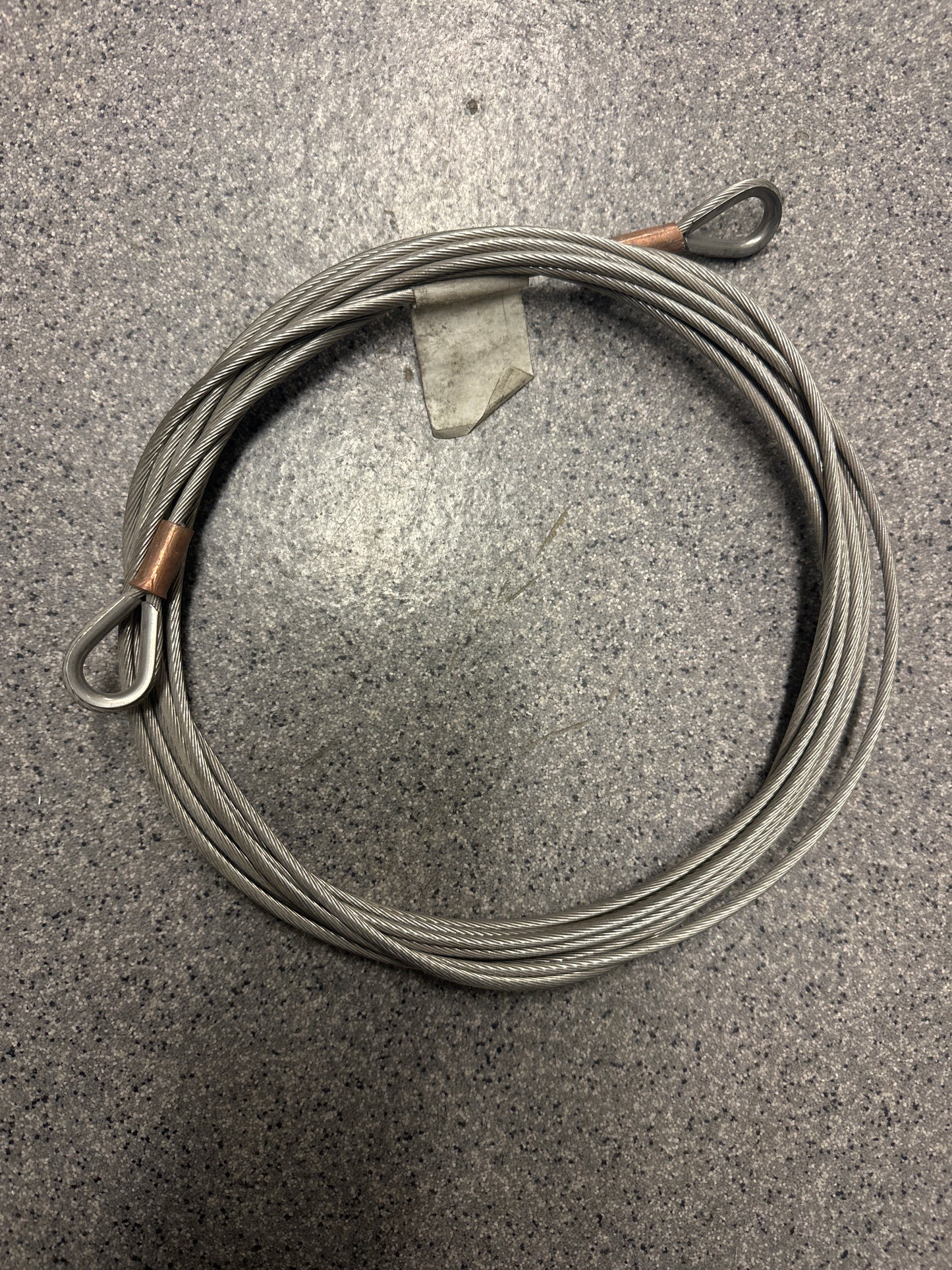 FORESTAY WIRE FX W/O JIB