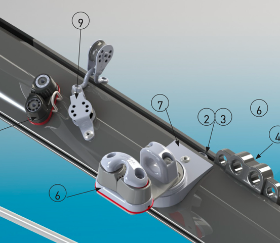 CPLTE CAM CLEAT H472