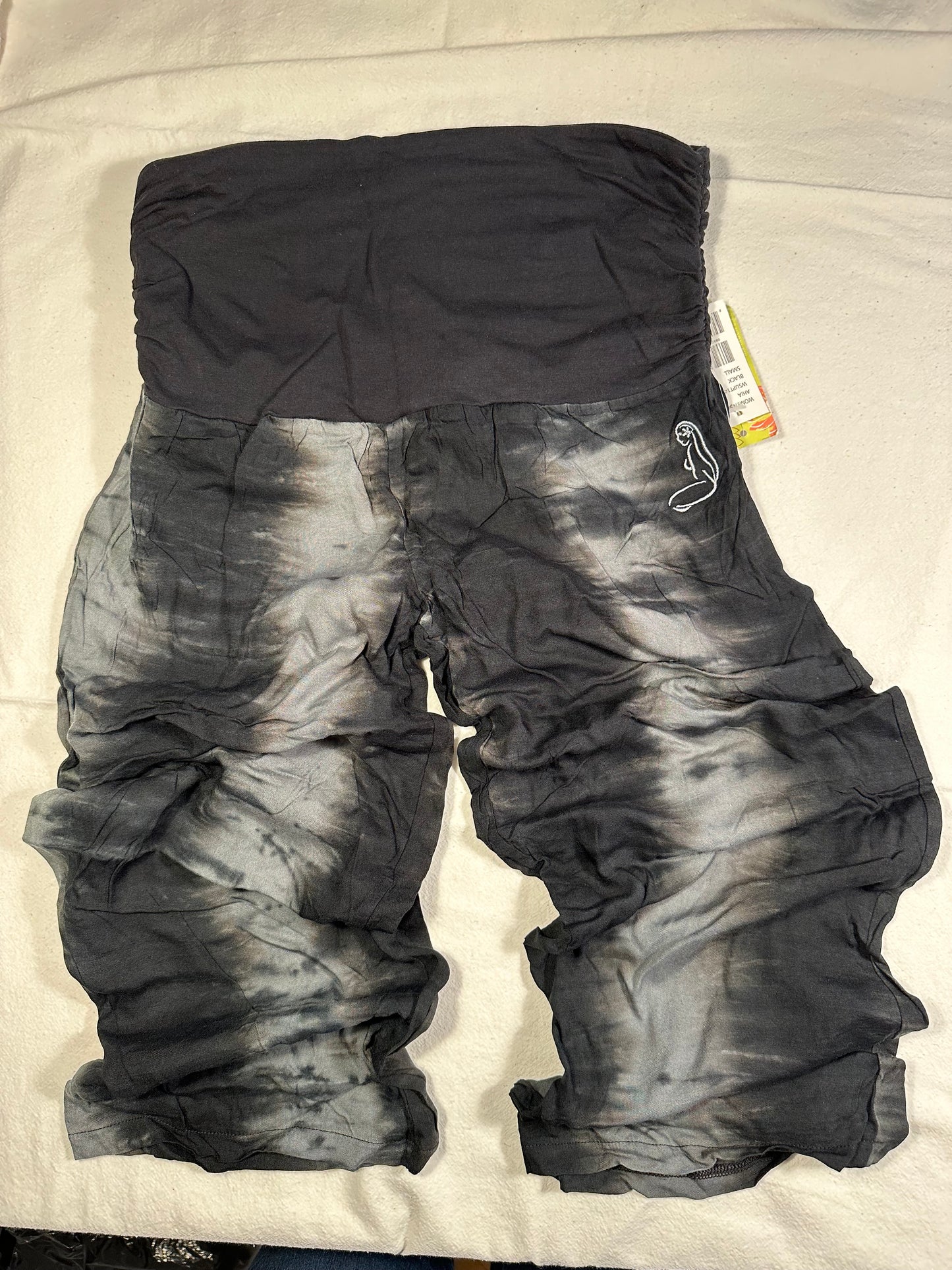 Yoga byxor, lös modell i bomull