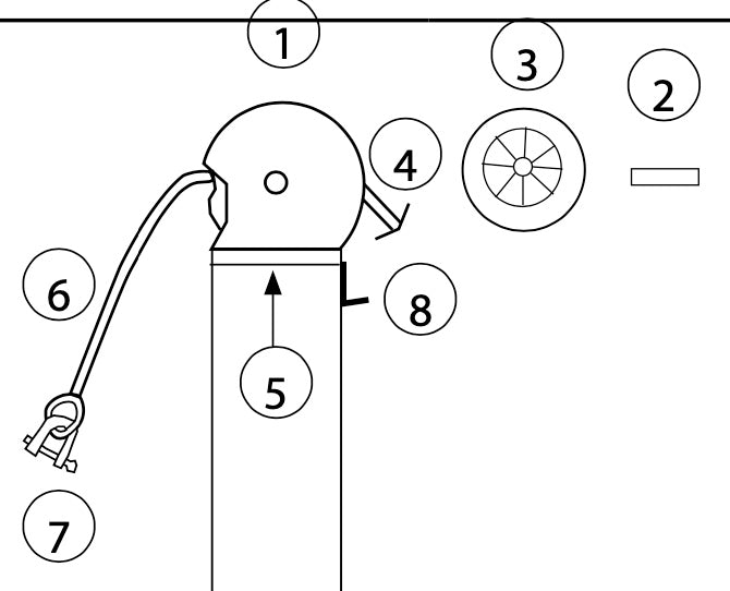 HEAD SHEAVE D130MM HC 16