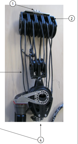 MS BLOCK WINCH TRIPLE WILDCAT 2012 HSB500 - 57MM CARBO