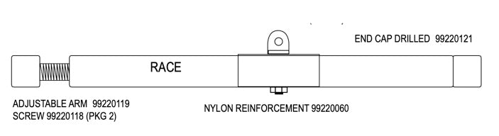 TILLER CROSSBAR RACE 16/17