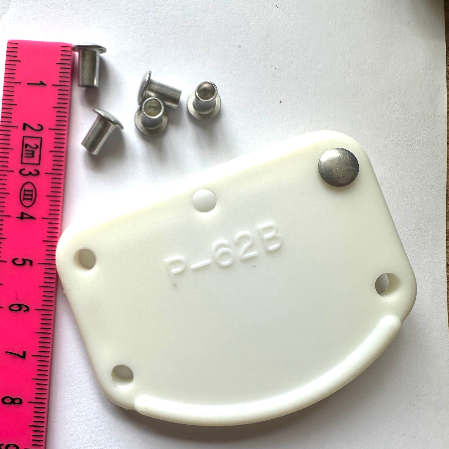 Pop rivet end cap 1/2 MS Batten Stop