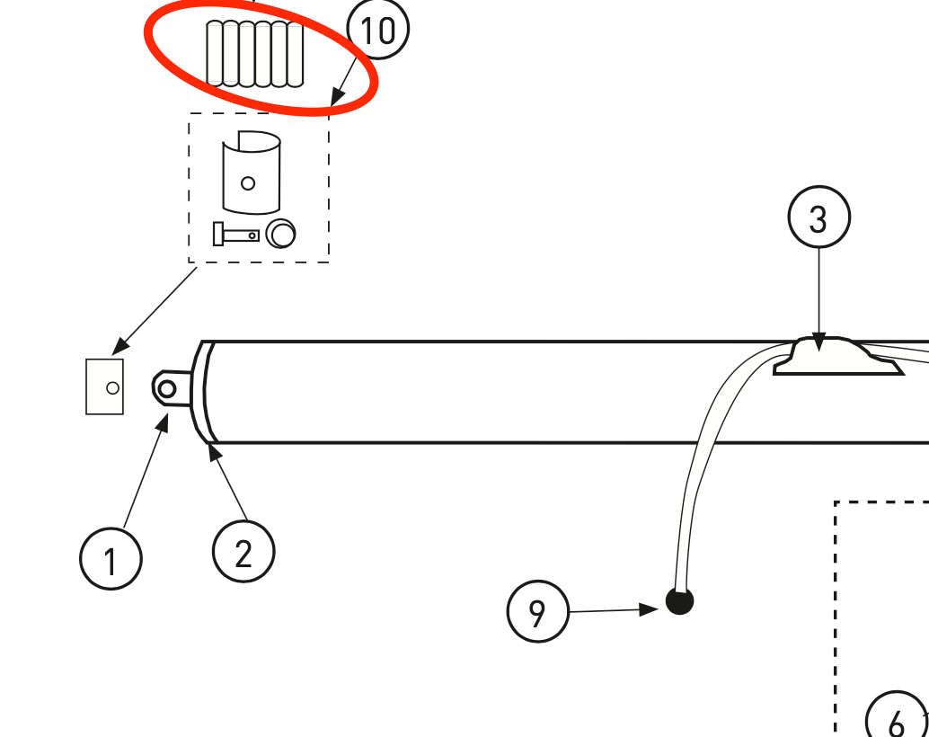PLASTIC SPRING