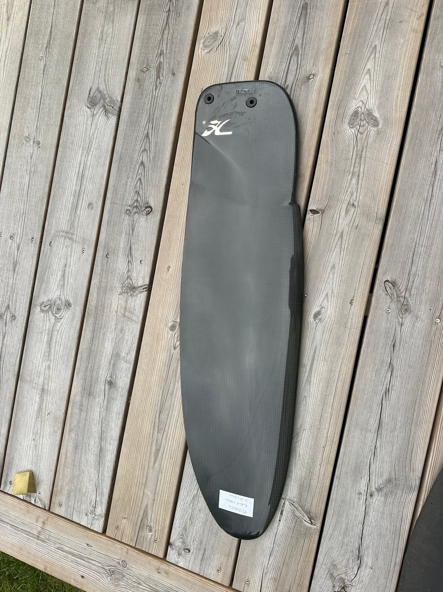 RUDDER BLADE TIGER, FX, PEARL, FOX - CARBON