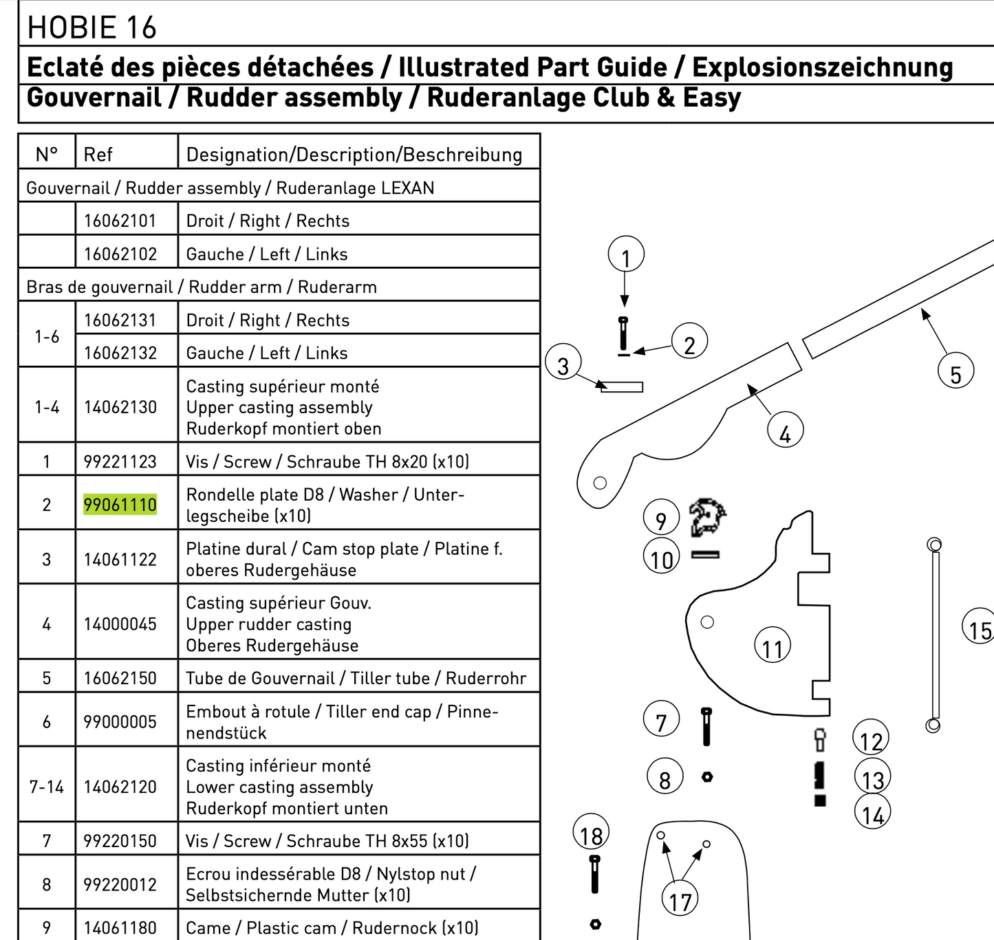 WASHER MD8 A4 (SAF1416 + MAG)