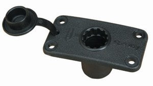 FLUSH DECK MOUNT, BLK