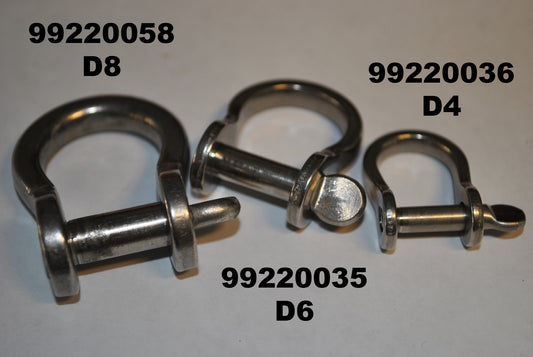 SHACKLE 8MM      REF 636