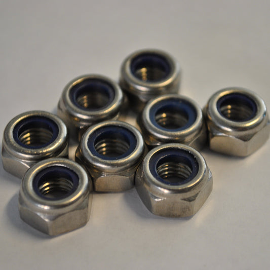 Nyloc-mutter D8 DIN 985 A4